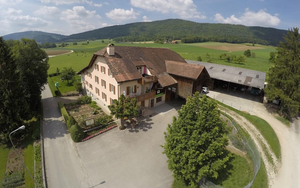 Hotel-Gite Rural A 3 Km De Delemont Courcelon Eksteriør bilde